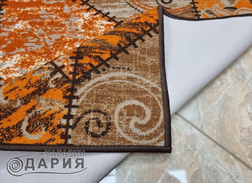 Мокетен килим ERIKA 8029 orange
